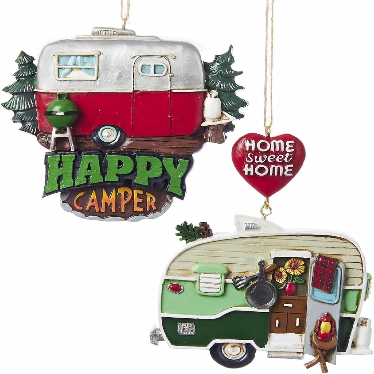 3.75" Outdoor Camper Ornament