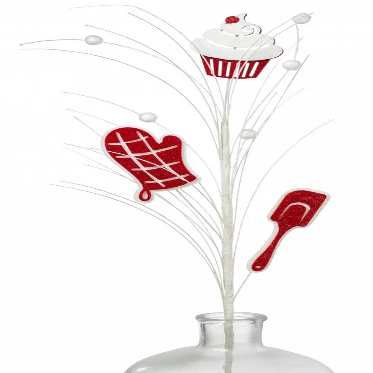 30" Glittered Felt Cupcake Baking Spray