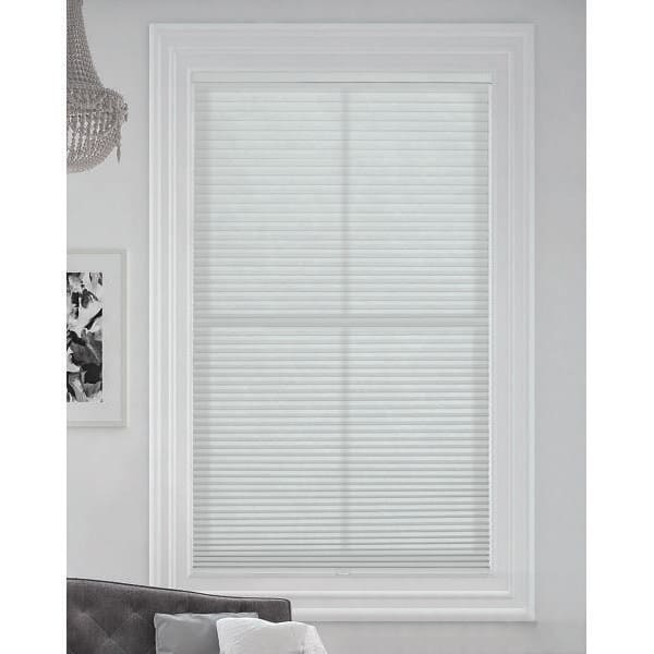 BlindsAvenue 54 In. W X 48 In. L Cordless Top-Down/Bottom-Up Cellular Shade (White)