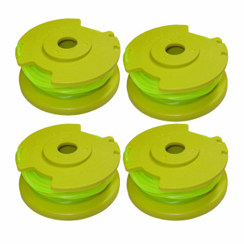 Ryobi P2000-P2005 Trimmer (4 Pack) Replacement Spool W/Line - 310917001-4PK