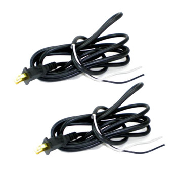 Black and Decker Power Tool 2 Pack 8 foot 18/2 Power Cord - 330073-98-2PK