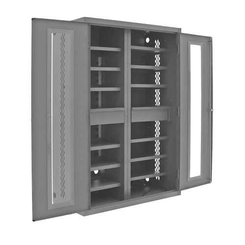 Durham Secure Charging Cabinet, 16ga, 48"W x 24"D x 72"H