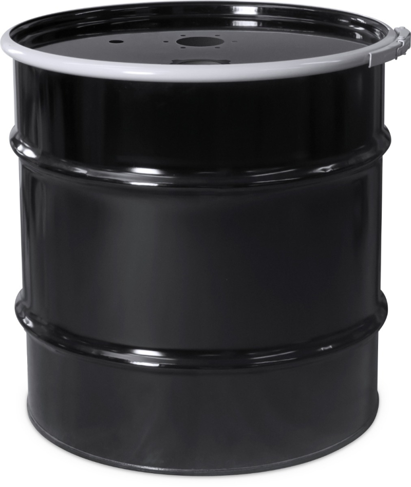 35 Gal. Steel Drum Kit - 3" Inlet