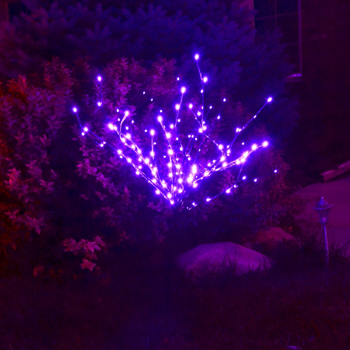 36" LED Light Burst Ground Stake