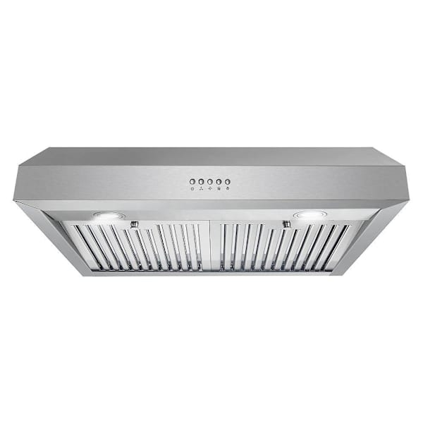 Cosmo 30 In. Haven Collection 380 CFM Ducted Under Cabinet Range Hood, Uc30