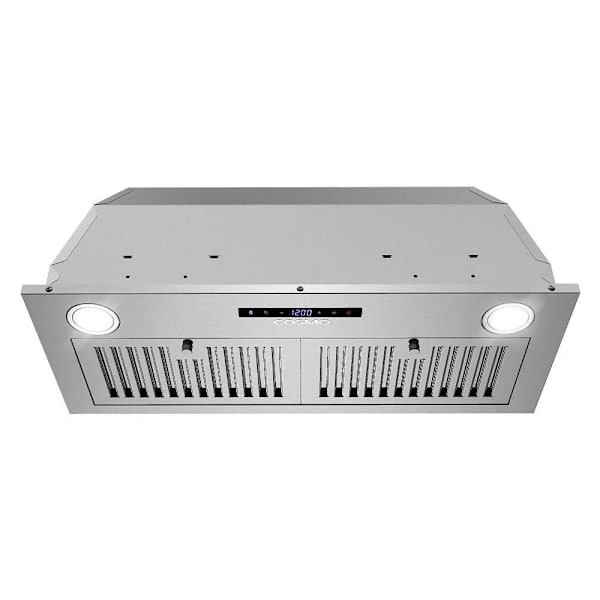 Cosmo 30 In. Lumin Collection 380 CFM Ducted Insert Range Hood,cos-30irhs