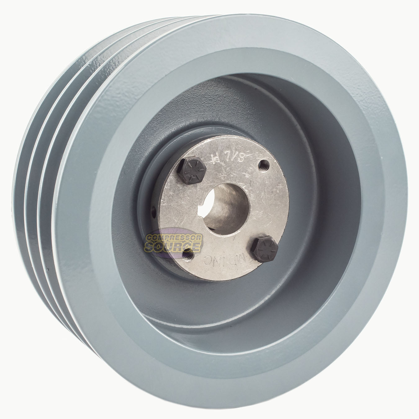 5.5" Triple Groove Pulley fits B Section V-Belt 5L with 7/8" Sheave Bushing 3BK57H