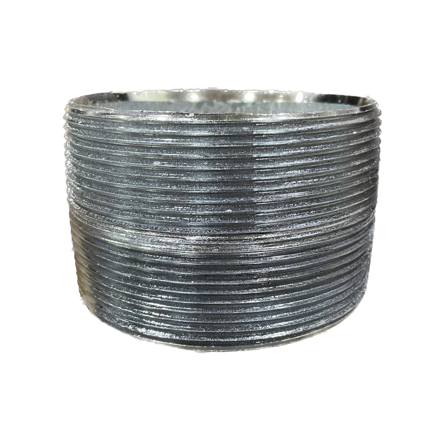 BMI 4 Inch x Close Galvanized Pipe Close Nipple,150#, UL/FM