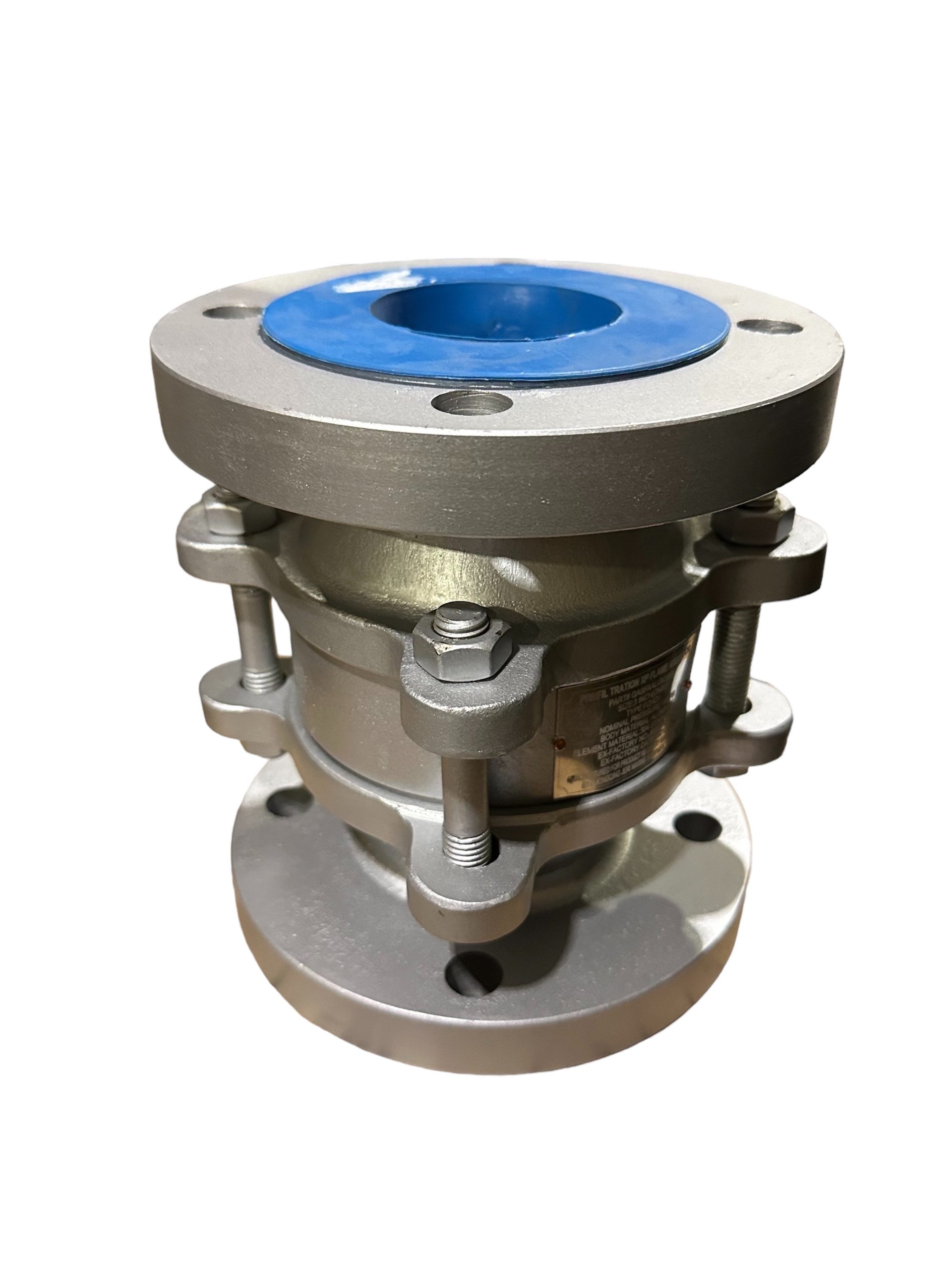 3 Inch Flame Arrestor; 150# Flanged; Aluminum Body; 304 SS Element