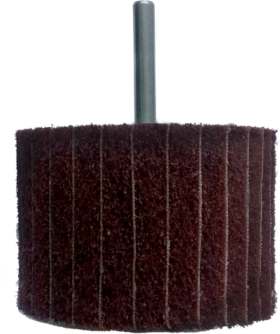 Wendt 117868 | 3 x 2 x 1/4 In. Shank Interleaf Flap Wheel | Fine / 150 Grit