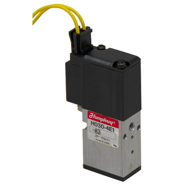 120 Volt AC 4-Way 2-Position Solenoid Air Valve Humphrey H030-4E1-83