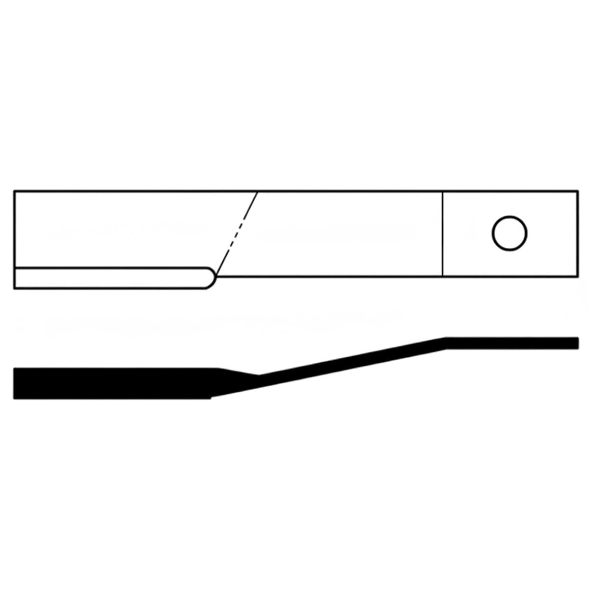 AgSmart Rotary Cutter Blade - CW Rotation, 27-3/4" for Schulte