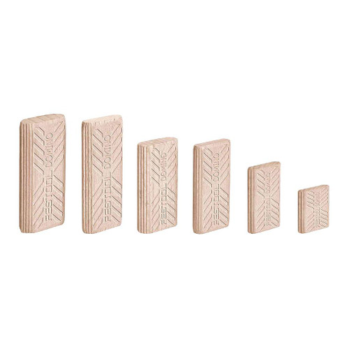 Festool Beech Domino Tenons, 5/16" x 2", 100-Pack