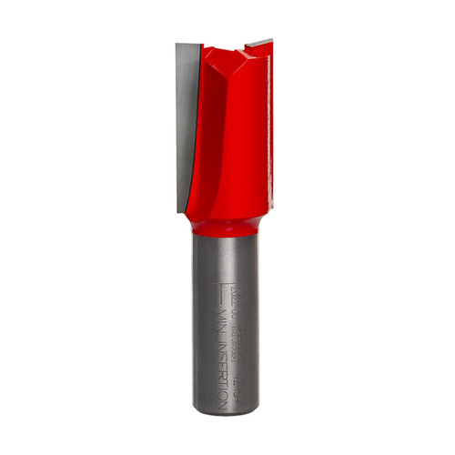 Double Flute Straight Bits Carbide-tipped, 3/4" dia., 1-1/4"H