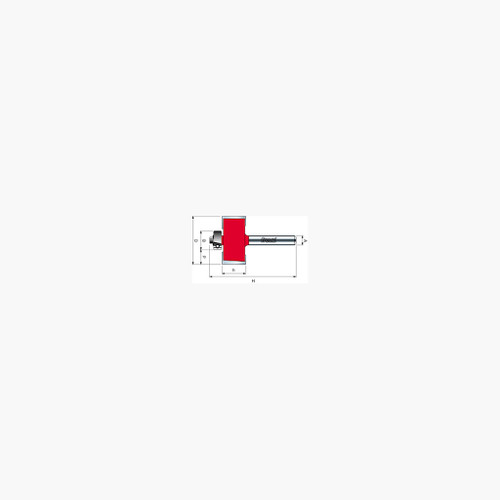 Freud Rabbeting Bits, 1/2", 1/2" Shank