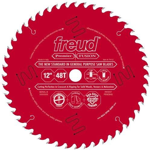 Premier Fusion CT Crosscut Saw Blade 12" x 48T