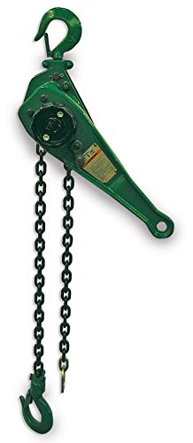 Jet 110242-1-1/2 Ton 5-Feet Lift #10 Series Cast Lever Chain Hoist-Super Heavy Duty