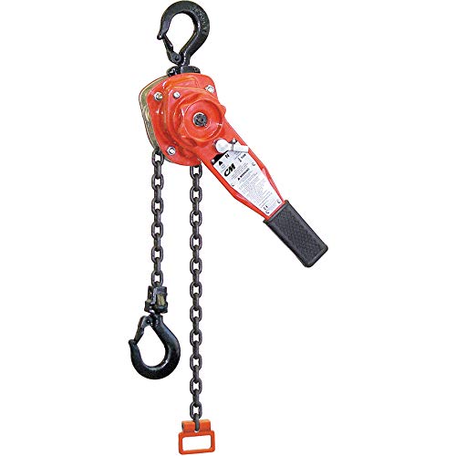 CM Columbus McKinnon 175-5316 653 1-1-2 Ton Lever Hoist 10' Lift