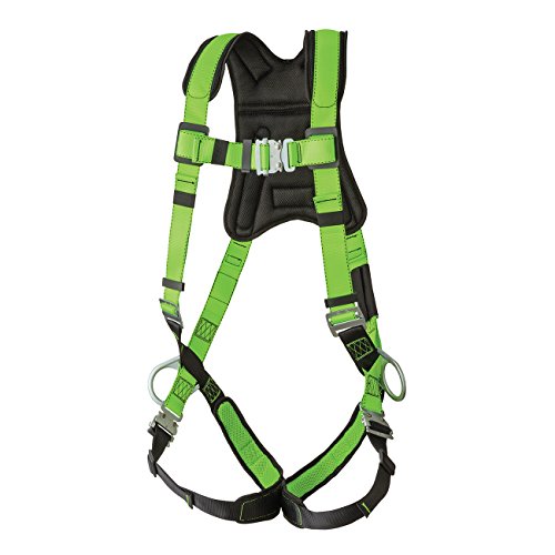 PeakWorks 3 D-Ring PeakPro Fall Protection Full Body Safety Harness, CSA & ANSI Certified, Class AP - Positioning, V8006110
