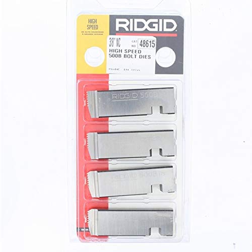 Ridgid 48615 3/8-Inch 500B High Speed Bolt Dies