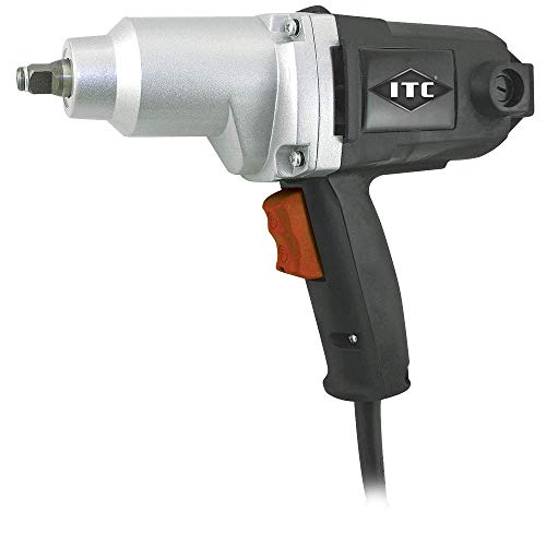 ITC Professional 1/2" Drive Electric Impact Wrench & 4 pc Socket Kit, 7 Amp 120V Motor, 11903
