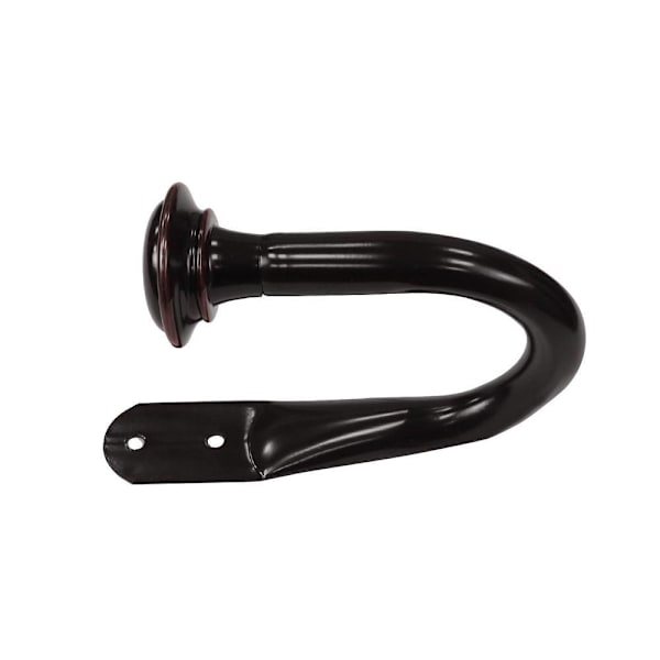 Lumi Home Furnishings Diapery Curtain Holdback, Oil Rubbed Bronze, Pack Of 4