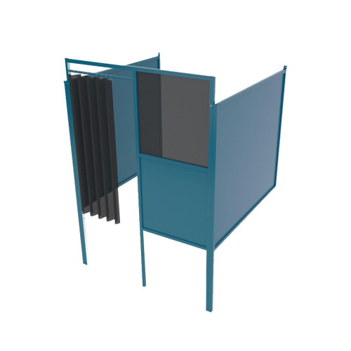 Greene Wall-Mount Welding Booth, 5' x 5'