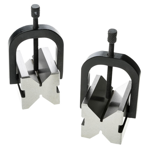 Grizzly V-Block with Clamps Pair