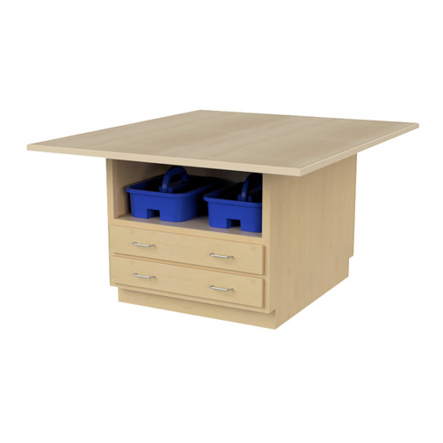 Hann Craft & Project Workstation, 1-1/4" HPL Top
