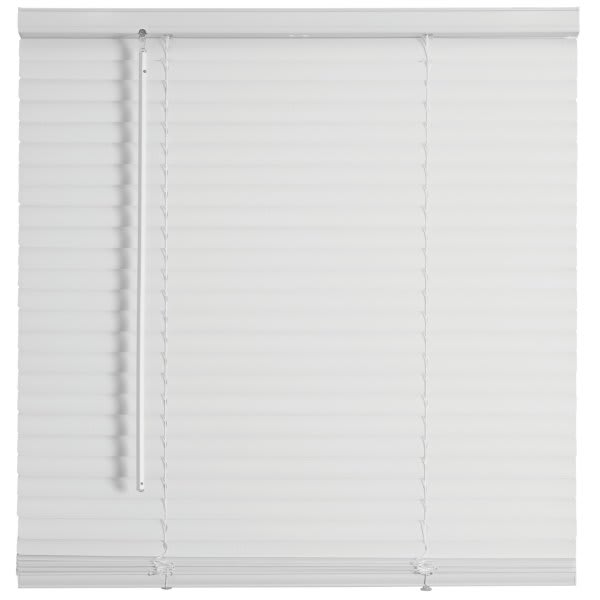 Champion 1 In. Vinyl 12 In. X 72 In. Light Filtering Blind, White