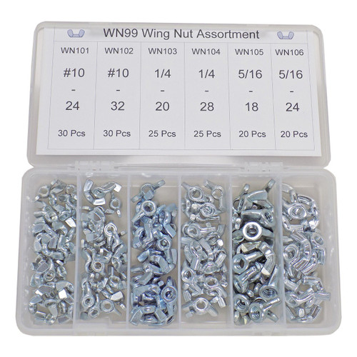 Fastener Barn Wing Nut Assortment