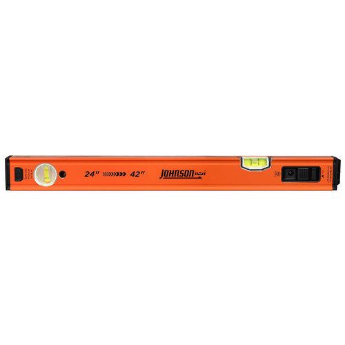 Johnson Level Extendable Box Beam Level, 24"-42"