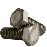 1-1/2"-6 x 6-1/2 Partially Threaded Hex Bolts A307 Grade A Coarse Low CarbonPlain (15/Bulk Pkg.)