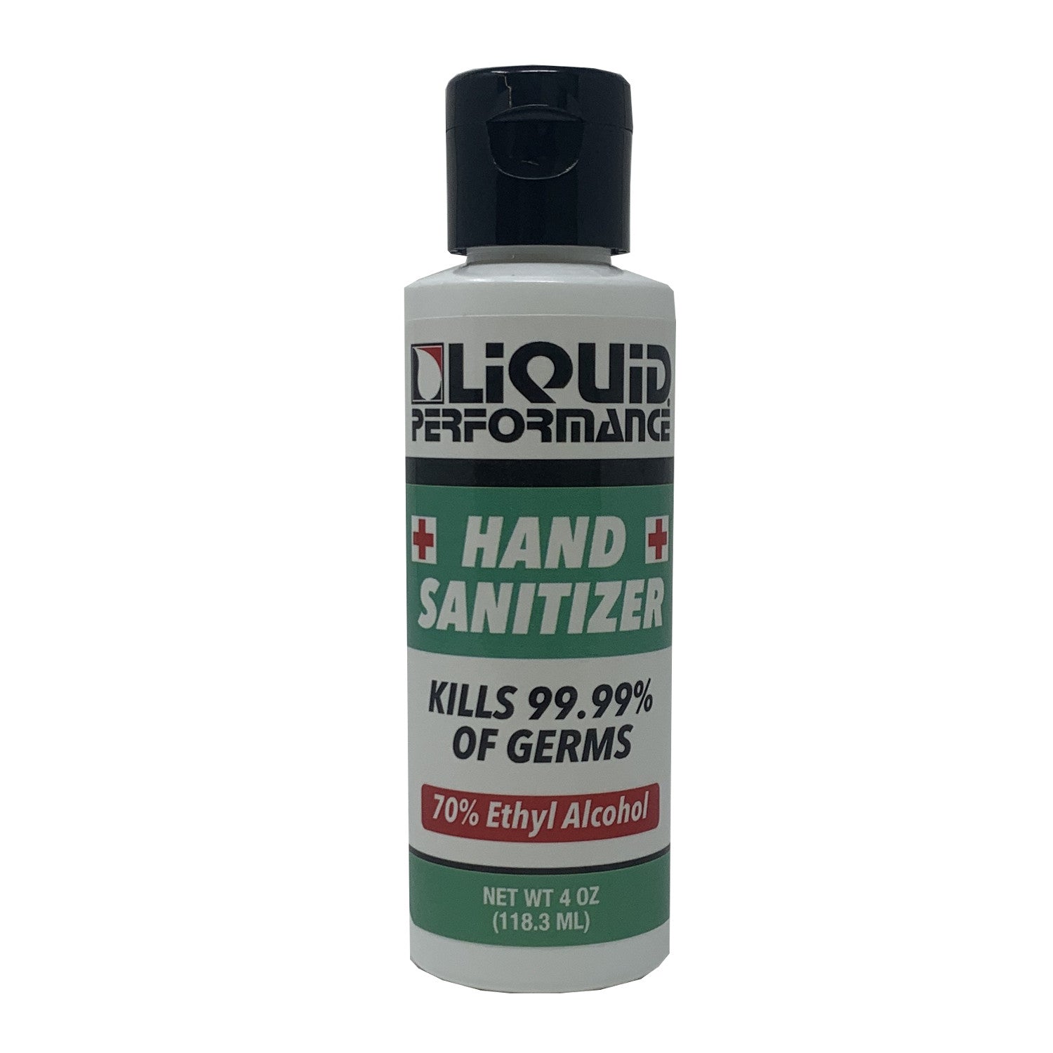 Liquid Performance Hand Sanitizer, 4 oz. Bottles