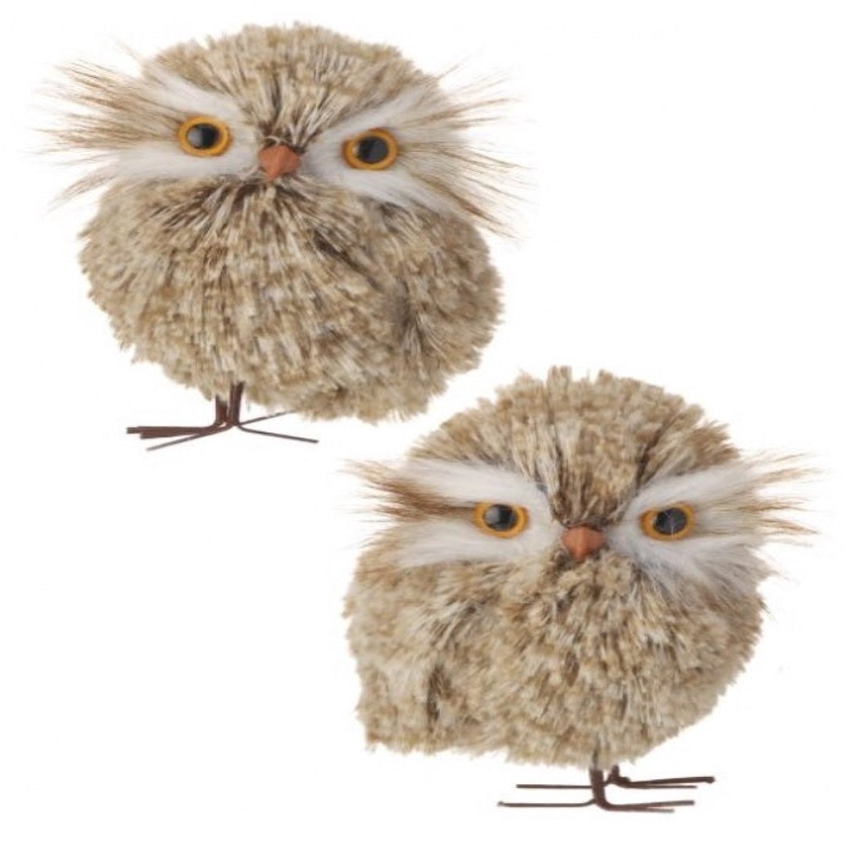 5.5" Winter Chalet Owl Ornament