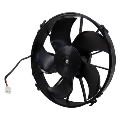 1854 CFM 12" Diameter Heavy Duty without Fingerguard 12 Volt DC Pusher (Blower) Fan General Cab (GC) 90050435
