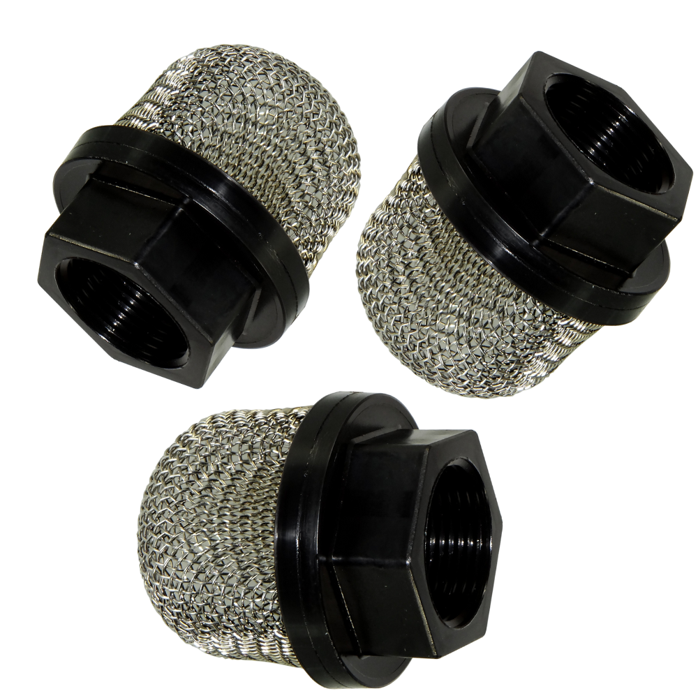 Bedford 51-30033 Inlet: Screen-E15, E20, G40, G55, PM5500 (3-Pack)