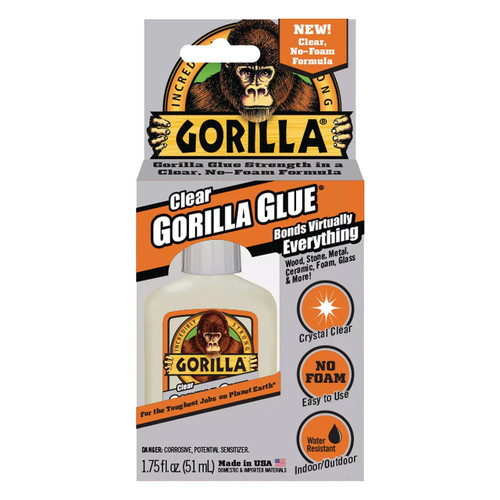 Gorilla Glue Clear Mini All-Purpose, 1.75 oz.