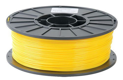 Toner PLA Filament 1.75mm 2.2 lb. Spool, Yellow