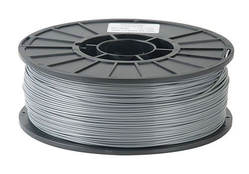 Toner ABS Filament, 1.75mm 2.2 lb. Spool, Silver