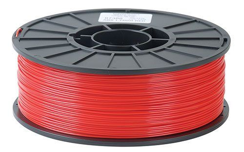 Toner ABS Filament, 1.75mm 2.2 lb. Spool, Red