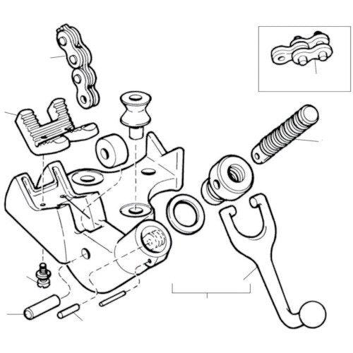 Ridgid 41115 Pin, Chain Screw