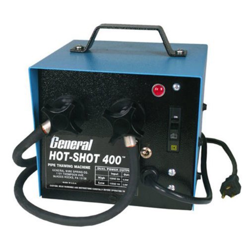General Wire 400 Hot-shot Pipe Thawer, 400 Amp