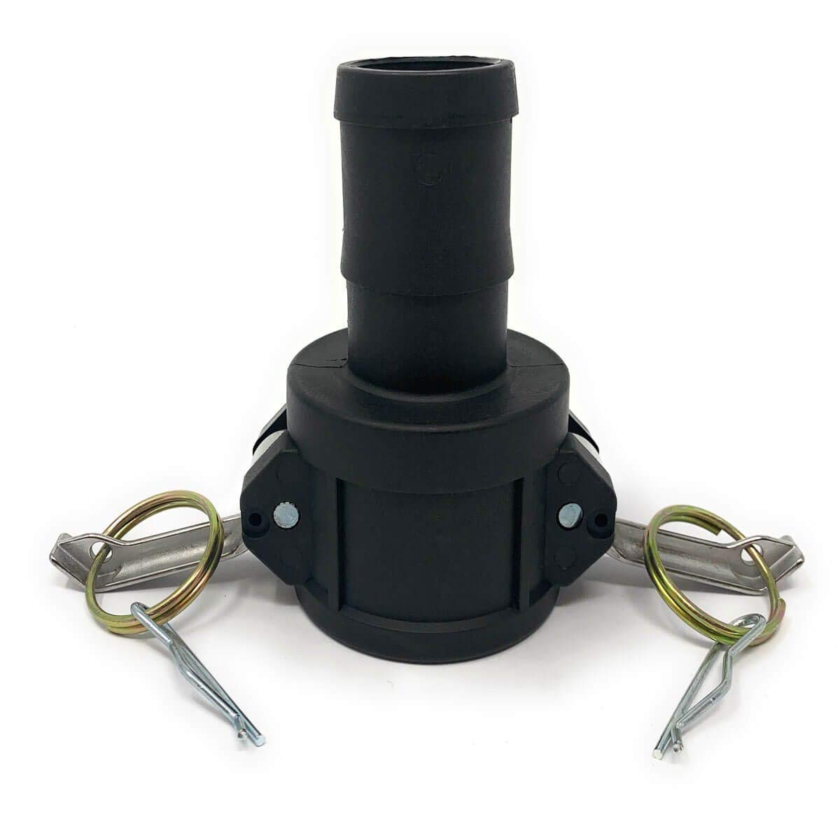 C150 Polypropylene Cam & Groove Fitting, 1-1/2 Inch Female Camlock Coupler X Hose Shank
