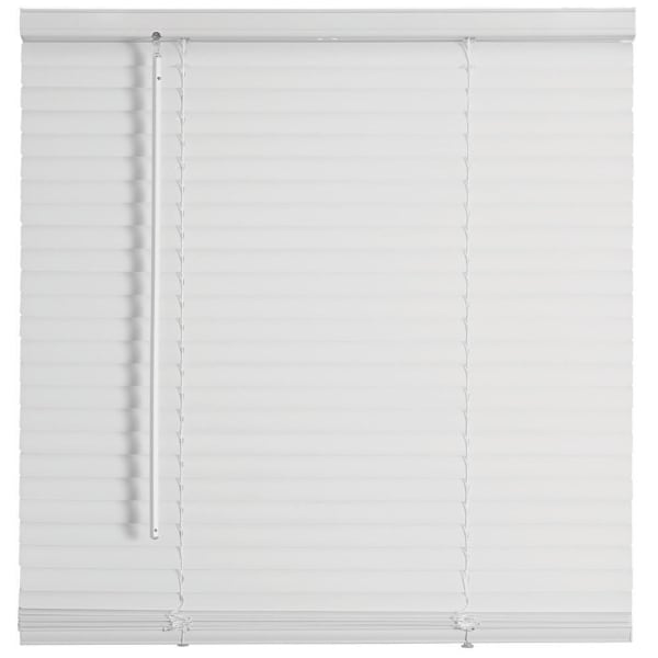 Champion 1 In. Vinyl 48 In. X 64 In. Light Filtering Blind, White