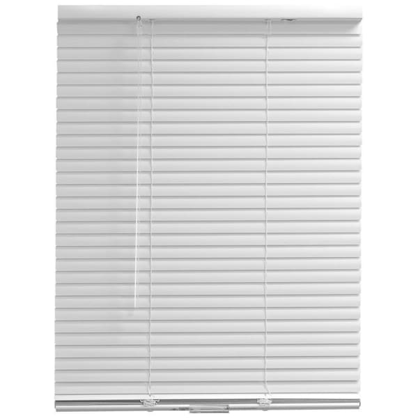 Champion 1 In. Vinyl 23 In. X 72 In. Room Darkening Blind, White