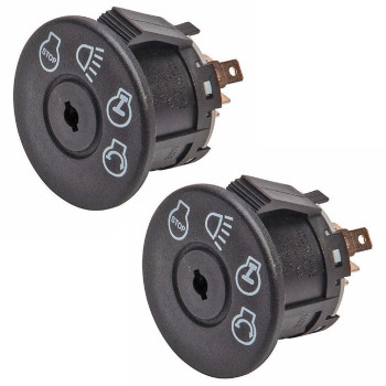 Husqvarna 2 Pack Of Genuine OEM Replacement Ignition Switches 532175566-2PK