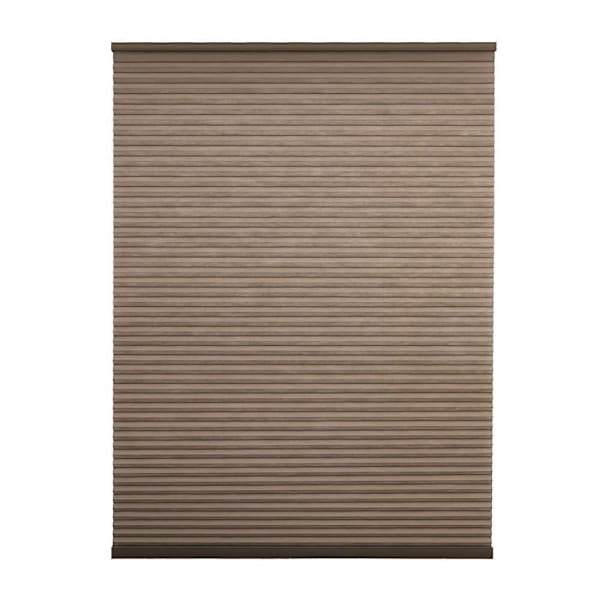 Champion Cellular 42 In. X 48 In. Light Filtering Shade, Dark Brown