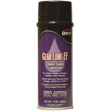 Gear Lube EF Open Gear Lubricant, 16 oz Aerosol, 12/Case