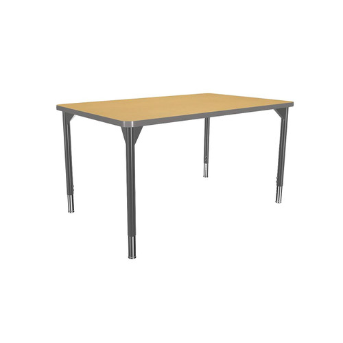 MooreCo Hierarchy Adjustable Activity Table, 48" x 30"